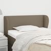 Headboard - Maison Exclusive - Ears - Taupe Fabric - Adjustable Height 93x23x78/88 Cm