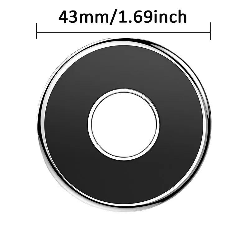 Round Car Mounted Magnetic Bracket , Easy To Stick, Not Fall Off, Compatible with All Smartphones