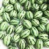 Dollhouse 1pc Mini Fruit Resin Artificial Watermelon Statue for Decoration For Kids Creative Play