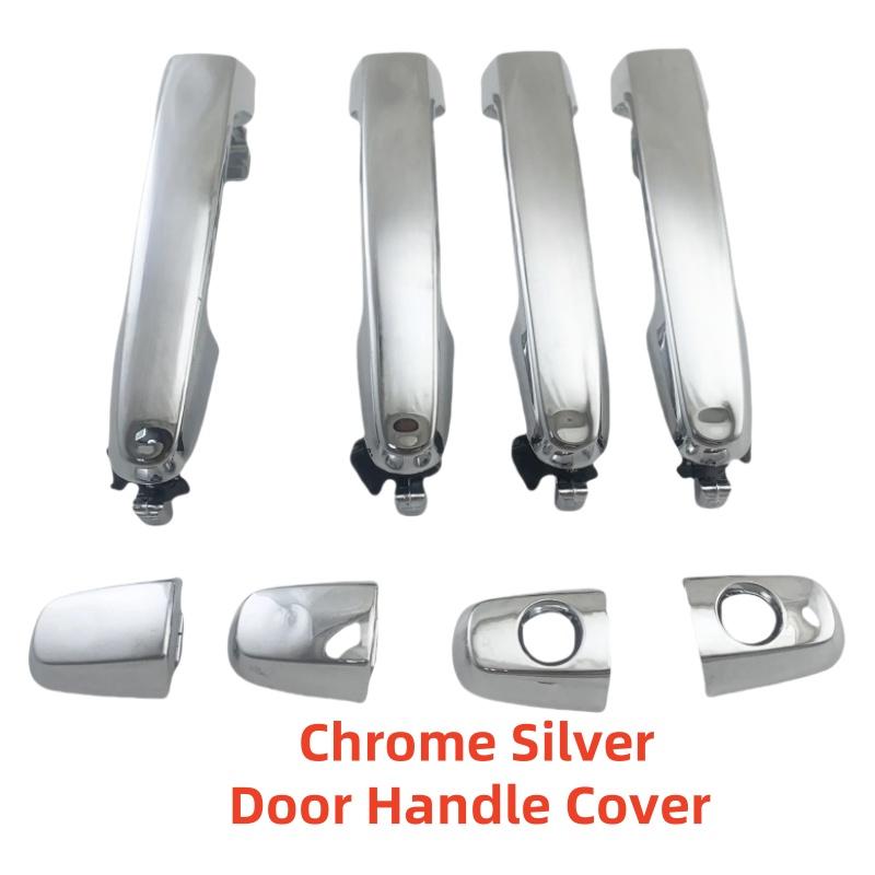 New Car ABS Chrome Accessories Plated 2006-2015 For Toyota Hilux Vigo Fortuner Innova Door Handle Cover Replacement Of parts Chrome