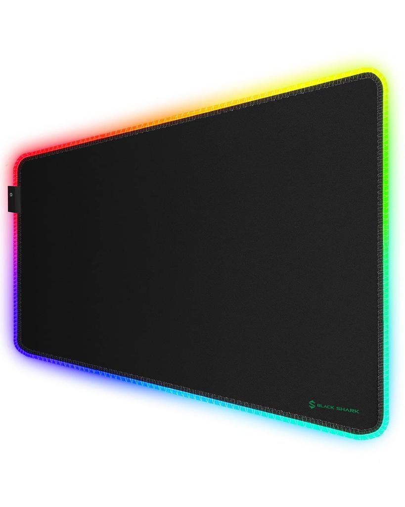 Black Shark Manta P7 Gaming Mouse 900mm x 400mm x 11 RGB Modes Pad, XL, 4mm, RGB, Non-Slip, Large,