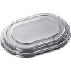 Chuo Kagaku Made In Japan Disposable Container Lids, CT Petit Donburi, Oval, Pack of 50, Size: Approx. 16.8 X 12.3 X 2 Cm