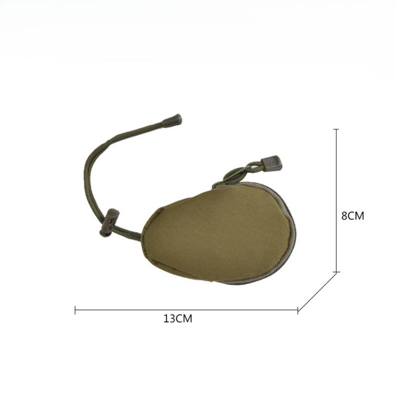 Mini Llavero Portátil Mini Estuche con Cremallera Organizador de Llaves Multiusos Monederos para Hombre para Exterior Estuche para llaves
