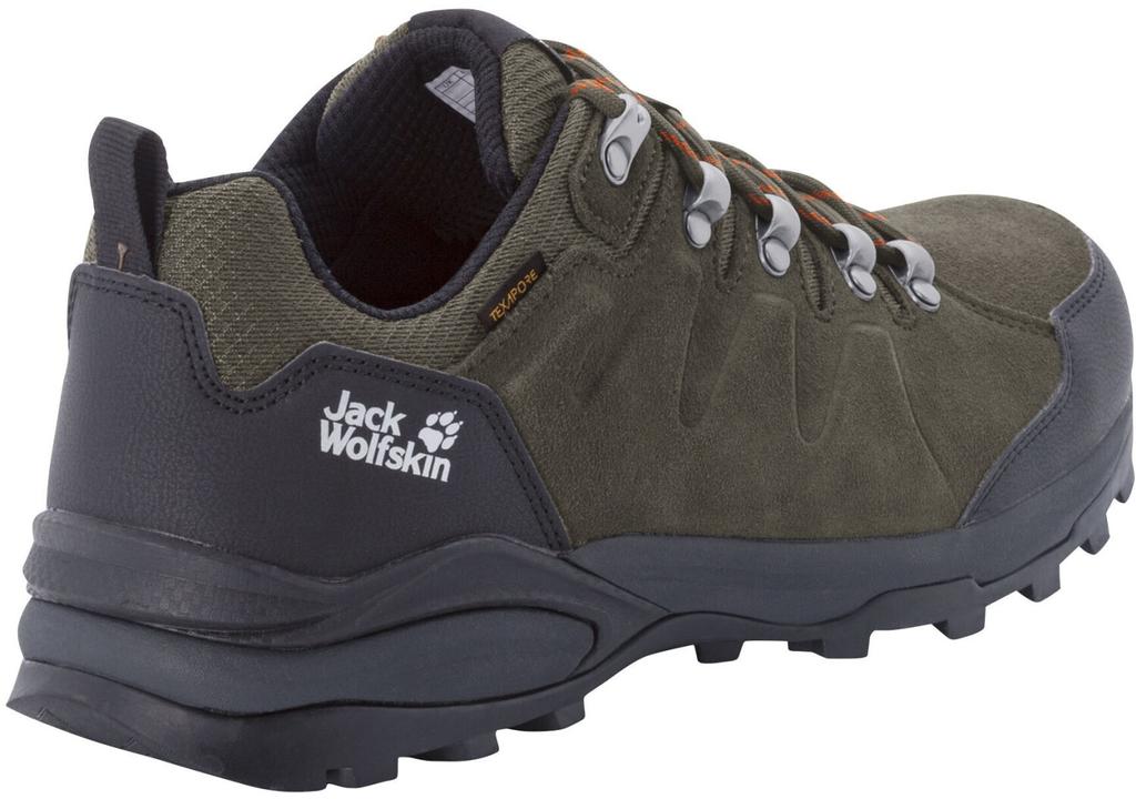 Обувь для треккинга Jack Wolfskin Refugio Texapore Low (4049851) khaki/phantom