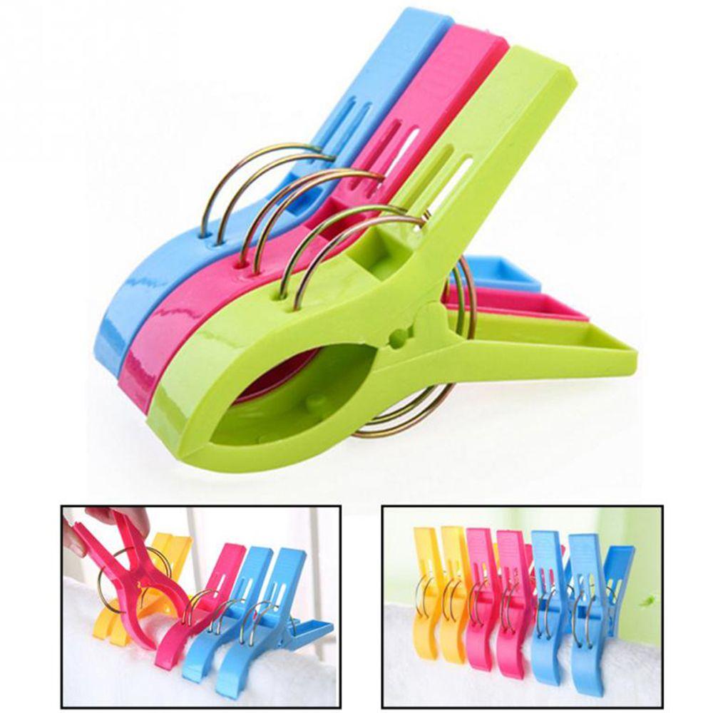 Retaining Laundry Organization Cloth Clothes Pins Clothes Pegs Beach Towel Clamp Clothes Clip