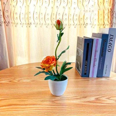 1 Set Simulation Blume Lebendige Nicht Leicht Fallen Kunststoff Simulation Pfingstrose Blume für Home