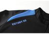 Unisex Half-Zip Long-Sleeve Football Training Set for Kids & Adults