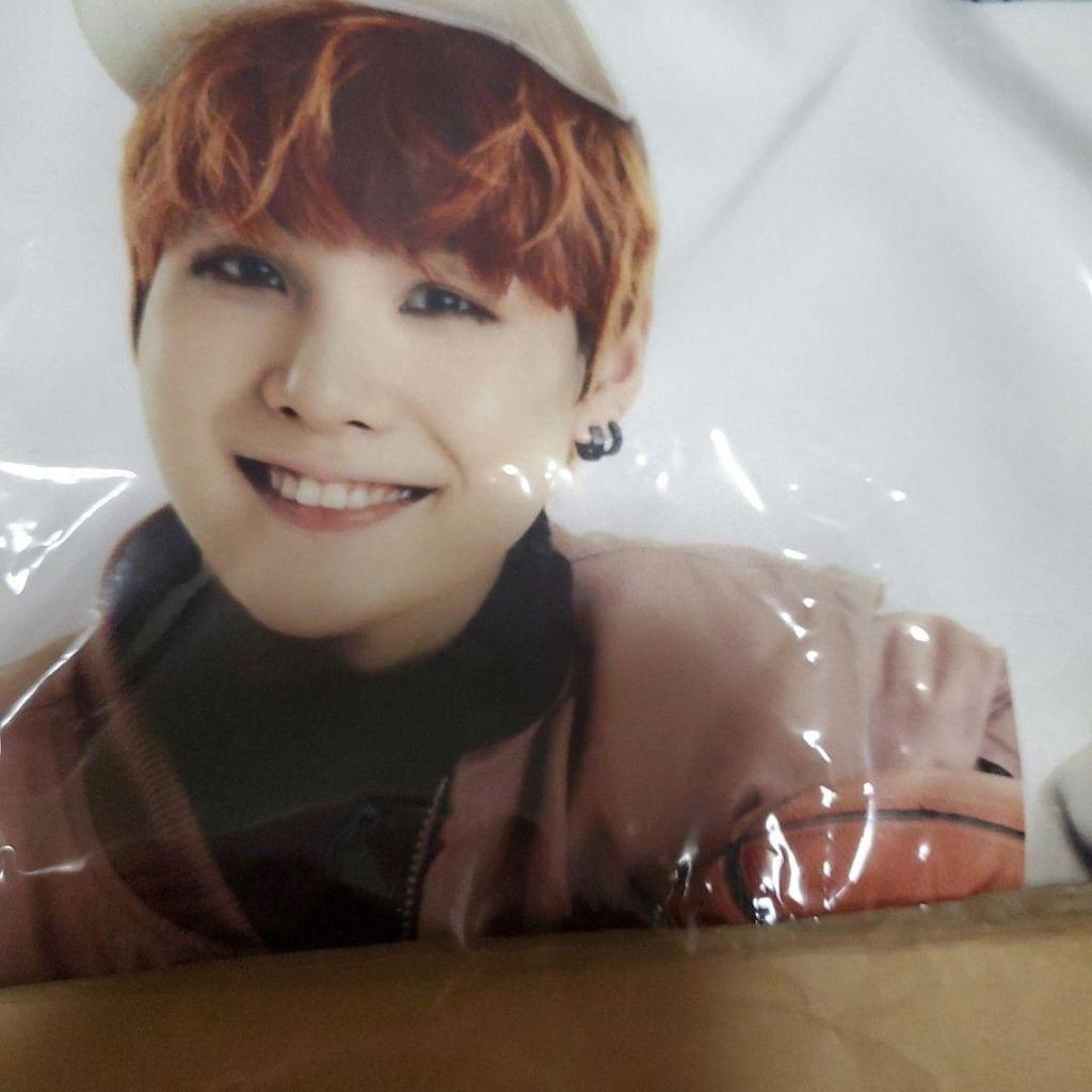 [USED] BTS Super Rare Cushion Cover 2015 TRILOGY BEGINS