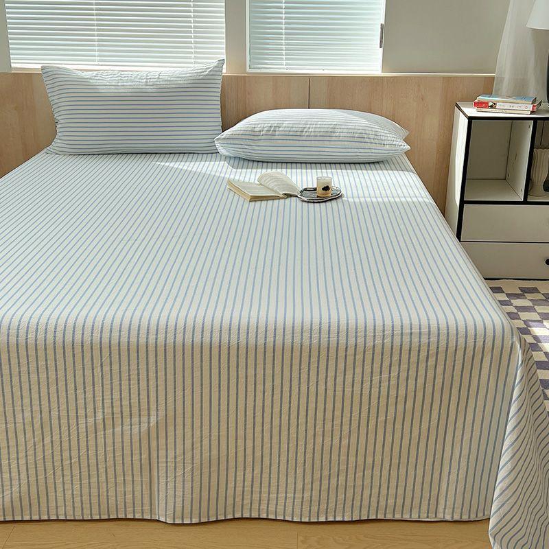 Minimalist Bed Sheet For 1.5m Bed, Single Double Household & Student Dormitory Use