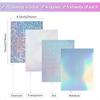 20 Sheets Holographic Sticker Paper for Inkjet and Laser Printer 8.5x11 Inch Printable Vinyl Holographic Sticker Paper SelfAdhe
