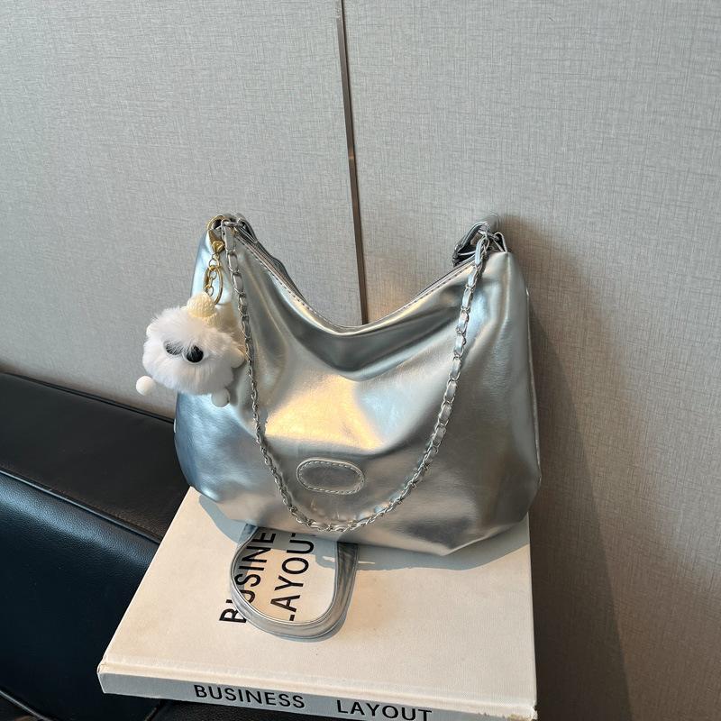 Student Class Large-capacity Bag Women's New Trendy Tote Bag Versatile Shoulder Messenger Bag Commuter Bag