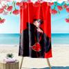 1pc Naruto Beach Towel Ideal Birthday Gift For Family, A Vibrant Beach Towel Suitable for Outdoor Activities