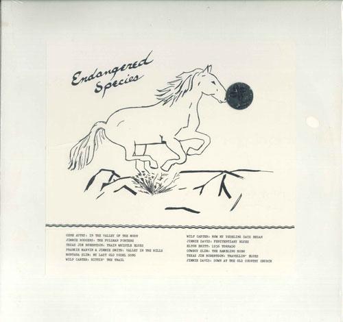 

LP Record VARIOUS - Endangered SPECIES PRIVE13 Non Japan Folk