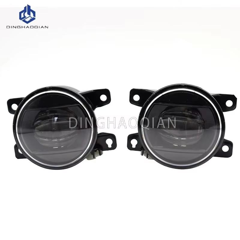 1 Pair Car Front Bumper LED Fog Lights Assembly Driving Lamp Foglight Wiring Switch Set For Honda WRV Modulo WR-V 2023 2024