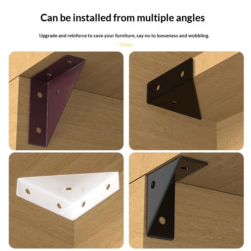 Thickened Triangle Fixed Angle Code 90 Degree Angle Furniture Corner Connector Brace Support Bracket