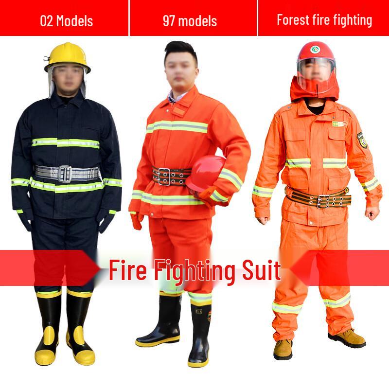 Firefighter Protective Combat Suit Medium