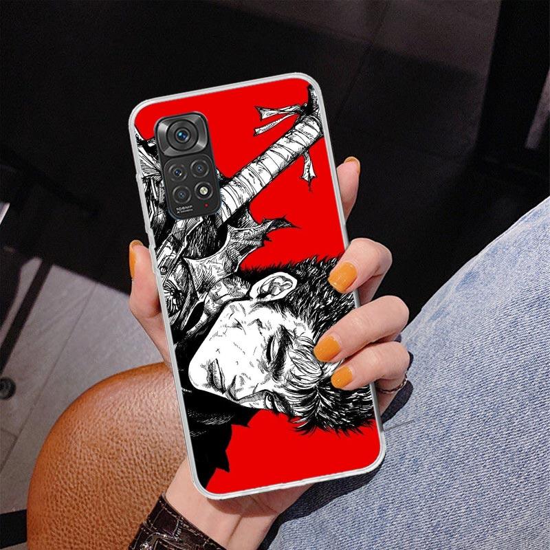 G-Guts B-Berserks Anime Phnoe Case for Phnoe Case for Xiaomi Redmi Note 15 14 14S 13 Pro Plus 12 12S 11S 11E 10S 10 11T 5G Uniqu