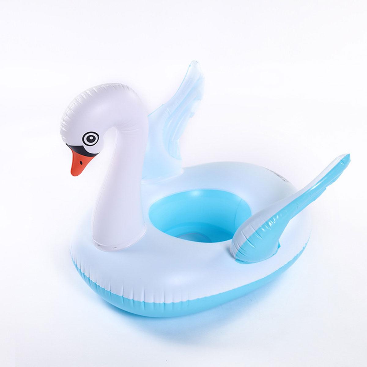 

Летнее детское кольцо для плавания, надувная игрушка, сиденье для бассейна, пляжа, большой белый гусь, плавучая лодка, оборудование для игр в воду, игрушка
