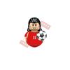 New  Single 4.5CM Soccers Athletics Sportsman Star Building Blocks Cartoon Mini Action Figures Toys For Kids Christmas Gifts