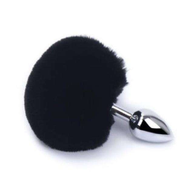 Small Size Metal Rabbit Tail Anal Plug Bunny Butt Plug Stainless Steel Booty Beads Stainless Sex