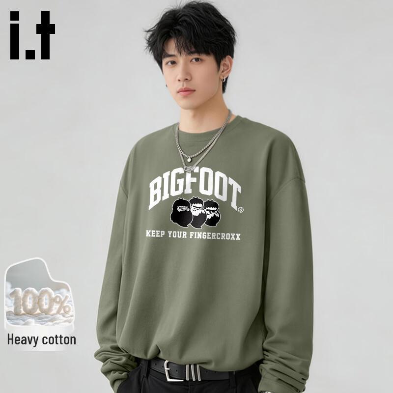 Fingercroxx Men s Heavyweight Cotton Long-Sleeve Tee 2XL