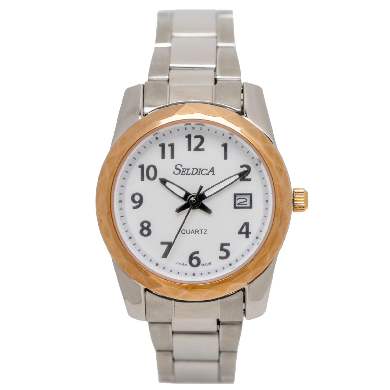 

Crefer Women s Analog Waterproof Watch with Metal Band, Silver, SD-AL048-WTT