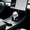 Xiaomi Angry Panda Statue Funny 3D Printed Grumpy Panda Figurine Novelty Animal Desktop Ornament for Home Office Decoration