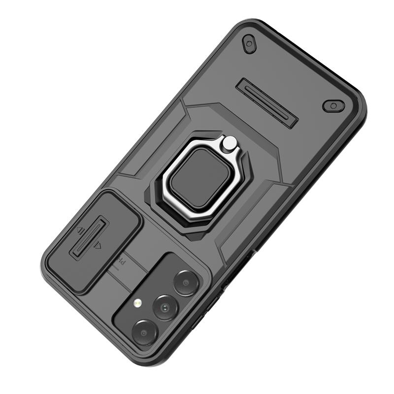 Für Samsung A15 Hülle Schiebekamera Schutz Armor Handyhülle Für Samsung Galaxy A15 A 15 4G SM-A155F Magnet Halter Ring Rückseite
