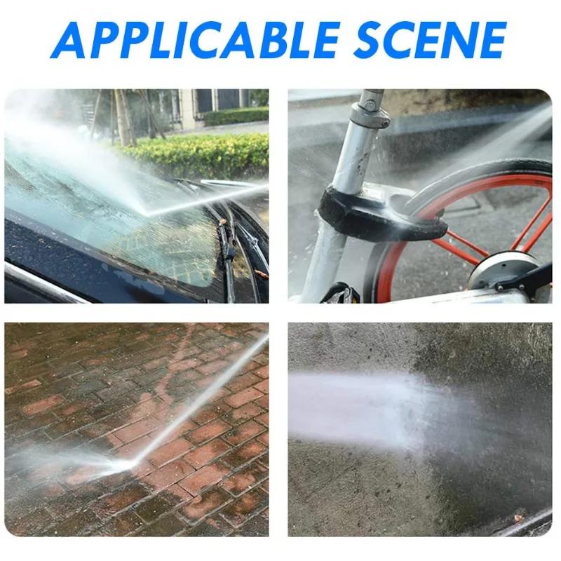 Car Wash High Pressure Water Gun Washer Water Jet Garden Washer Nozzle Sprayer Watering Sprinkler Cleaning Tool Auto Accessories