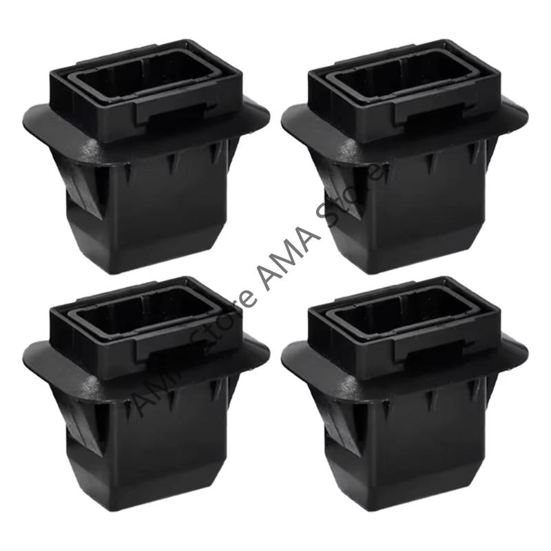 

X7JF Plastic Car Fasteners for SUV Secure Nonslip Rear Cushion Pad Fixed Clip Fastener 4Pcs темно серый