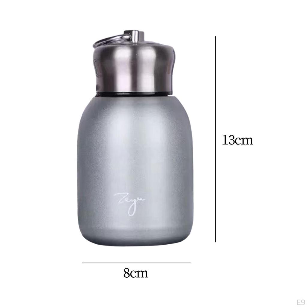 Mini Thermal Mug Stainless Steel Travel Drink Water Bottle Beverage Tumbler Cup for
