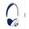 Koss KPH30iW Retro On-Ear Headphones Inline Microphone Touch Remote 3.5mm Wired White Blue