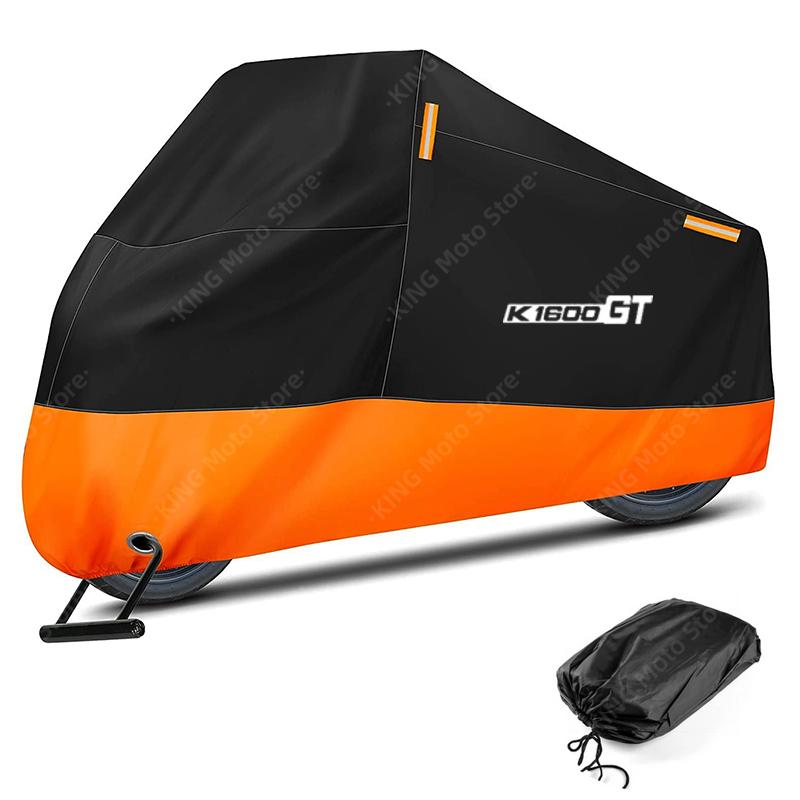 

BMW Cover Waterproof For BMW K 1600GT K1600 GT K 1600 GT 2016-2025 Motorcycle Dust Rain Cover With Reflective Strip M оранжевый