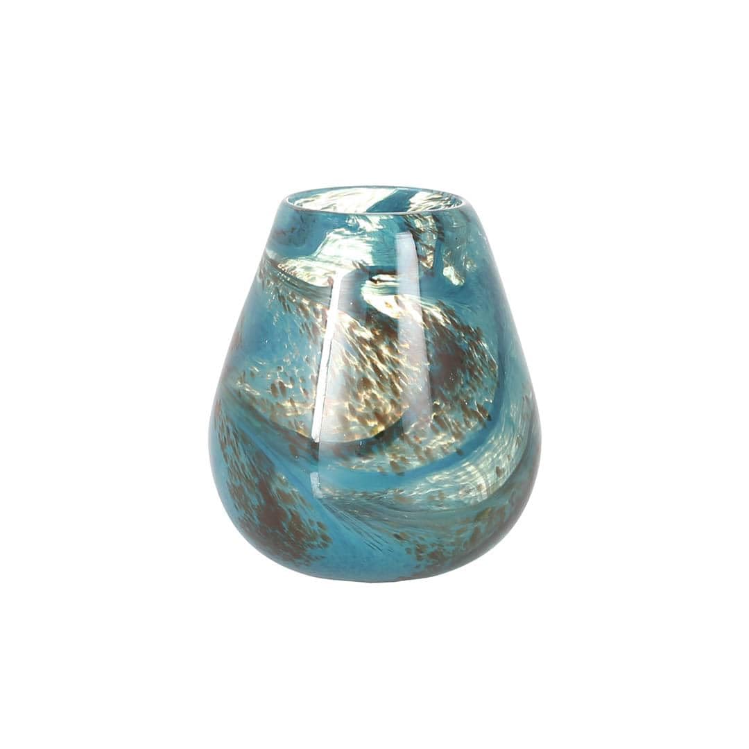 Dulton Vase Flower Vase 160 BLUE Height 160mm GLASS VASE 160 CIELO BLUE 135mm RN-0771CS/BL синий