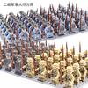 Military Building Block Doll Eight Countries Phalanx Set Rifle Baseplate Accessories Children'S Toys