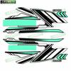 For Ninja400 Ninja 400 EX400 EX 400 Motorcycle Accessories Body Stickers Decorative Fairing Full Car Kit Reflective Decals