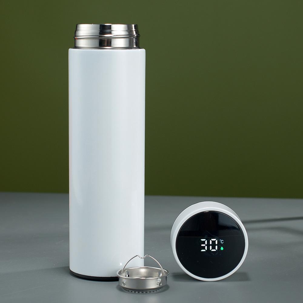 Smart Thermos Cup With Temperature Display 304 Stainless Steel Thermal Insulation Water Cup, Male Digital Display Thermos Cup