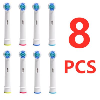 Whitening Electric Toothbrush Replacement Brush Heads Refill For Oral B Toothbrush Heads Wholesale 8 Pc./8 Pc. Toothbrush