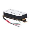 FLEOR Electric Guitar Humbucker Pickup Double Coil Guitar Bridge Pickup & Neck Pickup Set - White