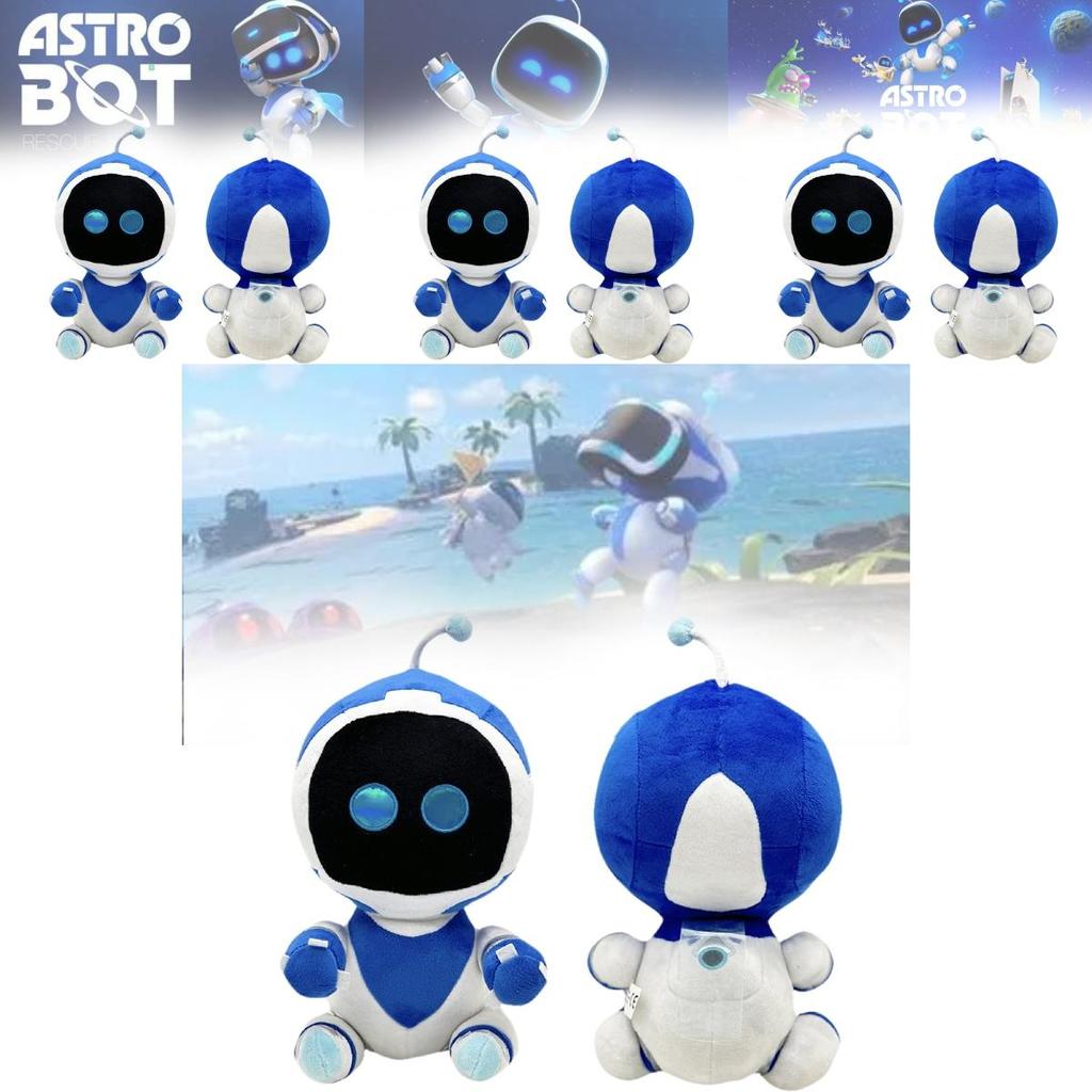 Pluș Adorabil Astro Bot Jucărie Moale Creativă Inspirată de Jocul Plan de Salvare Pentru Copii