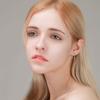 92.5 Sterling Silver Daily Simple Fashion Pipe Ring Silver Earrings 25mm