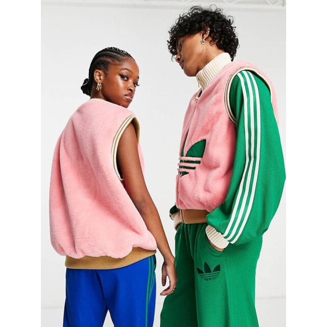 【adidas】Originals 'adicolor 70s' large trefoil vest ♪ Buy Adidas Originals 'adicolor 70s' Unisex Large Trefoil
