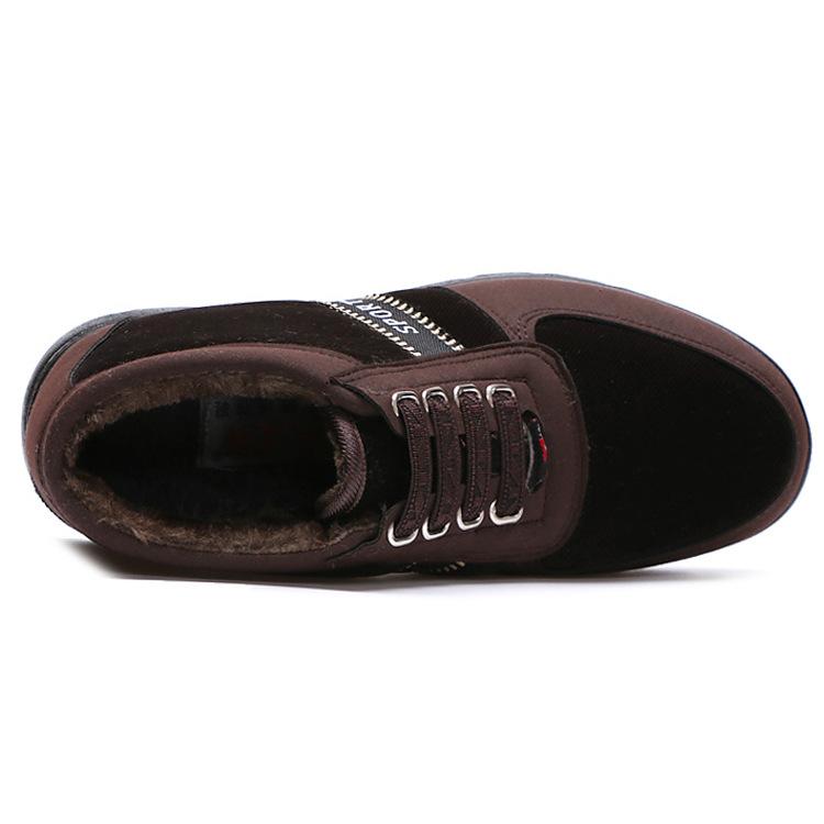 Winter Warm Men Snow Boots High Top Fur Men'S Boots Fashion Velvet Men Boots Casual Men'S Shoes Plush Size jkm9