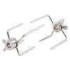 Steel Barbecue Accessories Rotisserie BBQ Tool Chicken Grill Meat Fork BBQ Forks Spit Forks