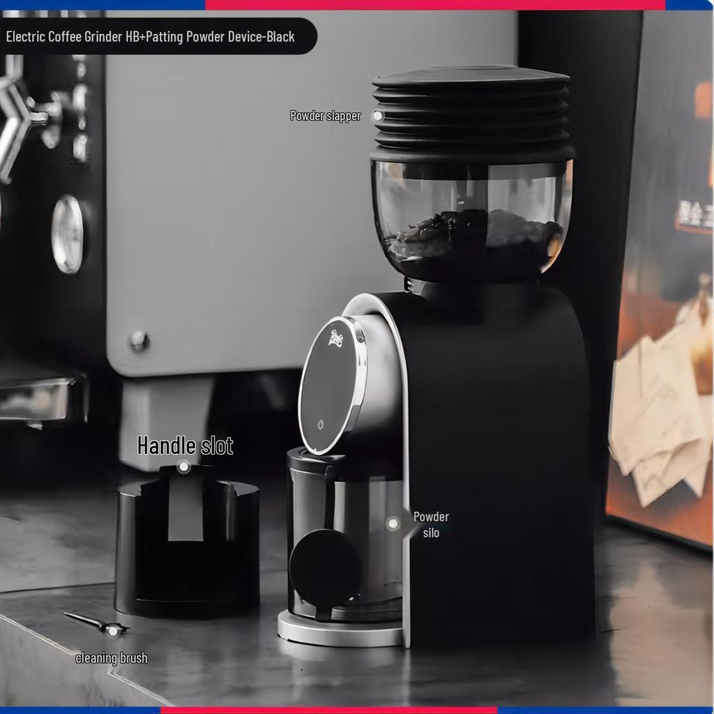 Adjustable Coarseness Italian Pour Over Commercial Coffee Grinder - Minimalist Style