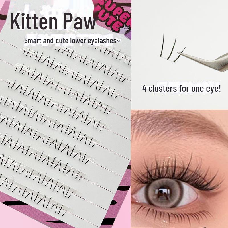 

Накладные ресницы Polaris Natural-Look Cartoon: Тонкий стебель, собранный в гроздь для начинающих