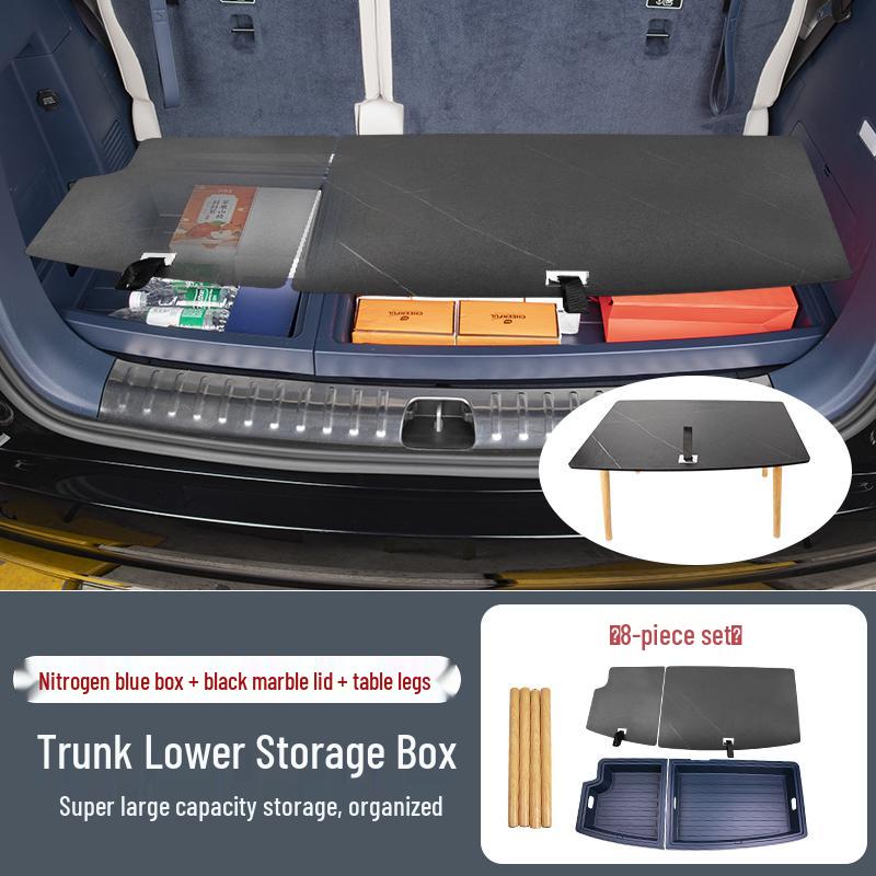 Zeekr 009 Trunk Organizer for 2024-25: Tail Box Storage & Accessories