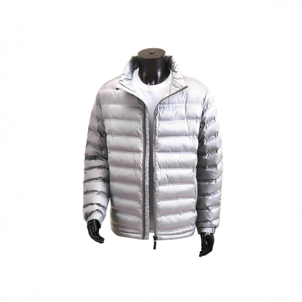 Men's Cross-Border Winter Cotton Jacket: Loose Fit, Stand Collar, Long Sleeve, Warm Outerwear.