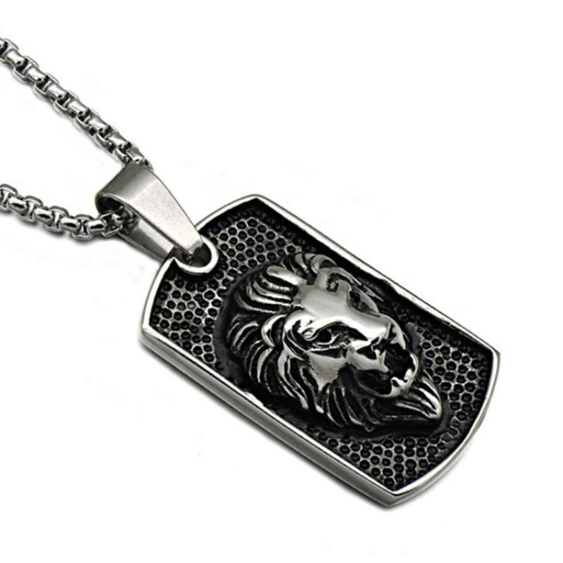 Buy Men''s Fashion Gothic Lion Head Dog 
