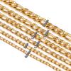 2 Meters Stainless Steel Link Cuban Figaro Chains Bulk for DIY Jewelry Earrings Making Necklace Findings Bracelets Wholesale